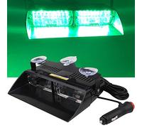 yifengshun vert LED application de la loi d'urgence balise danger stroboscopique lumières haute luminosité 16 LED 12 V voyant d'avertissement pour camion remorque Interio