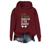 Yifinomi Sweat à capuche « A Lot of Magic Going On at The Moment », « A lot of Magic Going On at The Moment », Bordeaux-1, 3XL