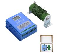 YIGECHENXIN 24v, Régulateur de Charge Hybride éolienne et Panneau Solaire MPPT, 1500W 12/24V/48V/220V régulateur de Tension Automatique pour système d'énergie renouvelable