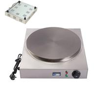 YIGECHENXIN 40CM, Machine à Pancakes électrique antiadhésive pour la Maison, poêle à Pancakes avec contrôle de température réglable, Convient pour Les Pancakes, Le Bacon et Les Tortillas de maïs.