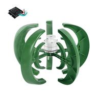 YIGECHENXIN 48v, Générateur d'énergie éolienne Vertical 12V 24V 48V 220V 5000W, Vitesse du Vent nominale 12M/S, turbines éoliennes, Faible Bruit, démarrage à Basse Vitesse de Vent