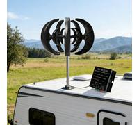 YIGECHENXIN 48v, Générateur d'éolienne 6000W, générateur d'éolienne 12V 24V 48V 220V triphasé avec kit de générateur et contrôleur, adapté pour la Maison, la Ferme et l'extérieur (Faible Bruit)