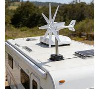 YIGECHENXIN 48v, Générateur d'éolienne Horizontale 3000W 12V 24V 48V 220V, avec contrôleur, générateur d'énergie éolienne pour lampadaires domestiques (8 pales)