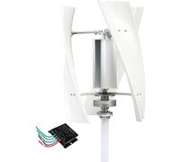 YIGECHENXIN 8000W 220V Générateur D'éolienne À Faible Bruit, Énergie Renouvelable Générateur D'éolienne d'urgence W/Contrôleur, Moulin À Vent pour La Maison, Bateaux, Éclairage De Rue,220v