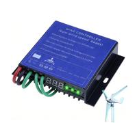 YIGECHENXIN Contrôleur de générateur d'éolienne MPPT 12V/24V 2000W, régulateur de Charge Basse Tension IP67 avec Affichage LED, Mini contrôleur de Charge Hybride éolienne,24v