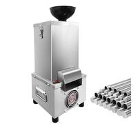 YIGECHENXIN Éplucheur d'ail Automatique pour hôtels 25 kg/h, Machine à éplucher l'ail séché en Acier Inoxydable Portable et Commerciale 200 W avec trémie épaissie Gagnez du Temps et des Efforts