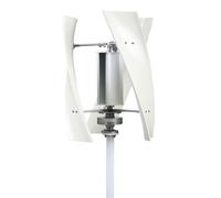 YIGECHENXIN Générateur D'éolienne Silencieuse 1500W 12V 24V 48V avec Contrôleur MPPT, Éolienne À Trois Pales À Aimant Permanent, Adaptée pour L'éclairage De Rue Et De Cour,220V