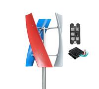 YIGECHENXIN Générateur Éolien Efficace 5000W12V-220V Éolienne RV Yacht Ferme Petit Générateur Éolien Système Domestique (avec Contrôleur de Charge MPPT),220v