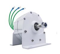 YIGECHENXIN Générateurs d'aimants permanents sans engrenage 1200W, générateurs d'énergie Libre 12V 24V 48V à Basse Vitesse, alternateur AC 3 Phases pour éolienne/hydroturbine (avec Base),48v