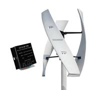 YIGECHENXIN Kit de générateur d'énergie éolienne 12V 24V 48V 18000W Générateur d'éolienne Verticale à 3 pales Silencieux Convient aux systèmes d'énergie éolienne/Solaire,48v