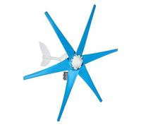 YIGECHENXIN Kit d'éolienne de 2000W, 12V-220V, 6 pales, générateurs d'énergie Libre à Haute efficacité pour extérieur avec contrôleur pour Maison, éclairage de Rue, Nouvelle énergie,24V