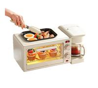 YIGECHENXIN Machine à Petit-déjeuner Multi-Fonctionnel, Contrôle de température de la Machine à Four à Sandwich + Timing adapté à la Cuisson, aux Biscuits, à la Viande grillée