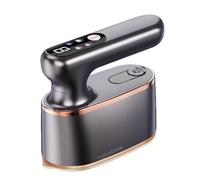 YIGECHENXIN Mini Fer à Repasser électrique portatif à 4 Vitesses Chauffage à 10 Vitesses 1200 W écran LCD numérique défroisseur Vapeur pour vêtements avec Cordon d'alimentation de 1,8 m,220V