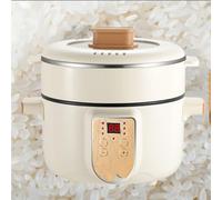 YIGECHENXIN Réservation Intelligente Pot Chaud électrique, cuiseur de cuisinière électrique intégrée et bouillonnement adapté aux dortoirs, aux familles et aux Voyages,3.5L