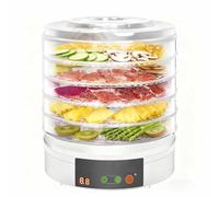 YIGECHENXIN Séchoir électrique à 5 Niveaux 220 V, contrôle numérique de la température, déshydrateur de Fruits et légumes, idéal pour Conserver Le bœuf séché, la Mangue séchée,110V