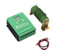 YIGECHENXIN Système Hybride Éolien Solaire 8000W avec Régulateur de Charge MPPT Éolienne Panneau Solaire 12V 24V 48V (avec Charge de Déversement),24v