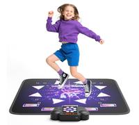 Yigowyigo Tapis de Danse pour Enfants, 8 Flèches de Lumière LED Musique Pad de Danse Musical avec 6 Modes de Jeu, Jouet Cadeau d'anniversaire de Noël pour Garçons Filles de 3 à 12 Ans