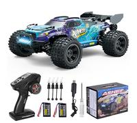Yigowyigo Voiture Télécommandée pour Adultes 1:18, RC Auto 2,4 GHz 4WD 40km/h, RC Car Offroad Sans Balais avec 2X 1500mAh Batteries & Moteur RC380: RC Buggy pour l'extérieur à partir de 14 ans