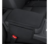 YIGY Housse d'accoudoir de Voiture pour MG3/MG3 Hybrid+ / MG5, Imperméable Antidérapante Anti-Rayures Accoudoir Coussin Protection,A Black