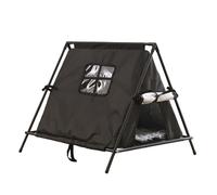 YIGZYCN Abri isotherme pour animaux de compagnie, tissu Oxford résistant à l'eau pour un climat rude pour une utilisation en intérieur/extérieur, imperméable, pour chats froids, durables, quatre