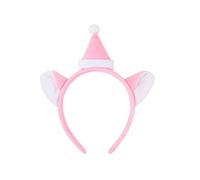 YIGZYCN Accessoires de costume d'animal pour chats avec bandeau, queue et nœud papillon, jupe pour enfant, garçon, fille, adolescent, jeu de rôle, Halloween, cosplay