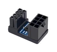 YIGZYCN Adaptateur d'alimentation 8 broches pour processeur de bureau - Carte principale 8 broches à 8 broches - Connecteur de direction assistée à 180 degrés - Carte graphique épaisse