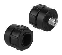 YIGZYCN Adaptateur de base à vis 3/8" vers tête sphérique de 17 mm pour trépied et support d'appareil photo