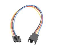 YIGZYCN Adaptateur de connecteur de ventilateur 5 broches vers 4 broches - Câble d'extension pour ventilateur de refroidissement PWM - Pour ventilateur de refroidissement à 5 broches