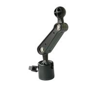 YIGZYCN Adaptateur de support de tête sphérique de 17 mm avec tige d'extension de 6,35 mm à 17 mm, adaptateur de support de téléphone réglable