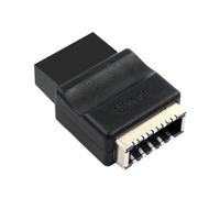 YIGZYCN Adaptateur USB 2.0 9 broches mâle vers type E femelle adaptateur de carte mère pour mise à niveau du panneau avant de la carte mère