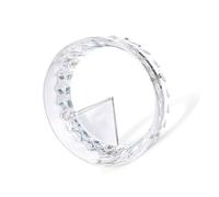 YIGZYCN Anneaux de dosage de café pour porte-filtres 51 mm/58 mm Anti-éclaboussures Accessoire d'expresso Transparent Outil de préparation