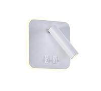 YIGZYCN Applique murale LED peu encombrante avec angles réglables et lumière douce adaptée pour bibliothèque, couloir, installation facile, lampe de lecture LED