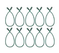 YIGZYCN Attache torsadée en fil de polyester flexible pour rampe d'escalier et durabilité des plantes, facile à installer, bande de liaison, décoration d'escalier et soutenir les plantes, design