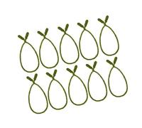 YIGZYCN Attache torsadée en fil de polyester flexible pour rampe d'escalier et durabilité des plantes, facile à installer, bande de liaison, décoration d'escalier et soutenir les plantes, design