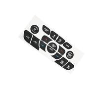 YIGZYCN Autocollant de bouton résistant aux hautes températures, restauration de texture durable, autocollant résistant à la température pour réparation de boutons de voiture