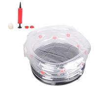 YIGZYCN Bac à plantes rempli sous vide pour la croissance des champignons, arrangement rapide, construction en PVC, transportable, pliable, réponse de jardinage compacte en PVC