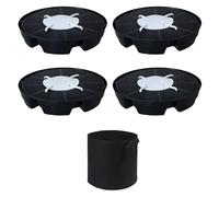 YIGZYCN Bac d'arrosage automatique pour plantes d'intérieur et d'extérieur avec capteurs d'humidité - Faible entretien - Plateau de jardinage intérieur/extérieur - Soucoupes pour plantes