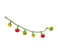 YIGZYCN Baguette de jeu pour activité active des animaux de compagnie et collage de tomates colorées d'intérieur pour chatons, jouet interactif pour l'exercice