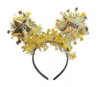 YIGZYCN Bandeau de Noël 2025 léger pour festival, décoration de vacances pour fêtes et rassemblements, événements scolaires, bandeau de Noël