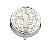 YIGZYCN Boîte de rangement en métal avec design en verre intégré pour objets de dévotion et décoration à la maison