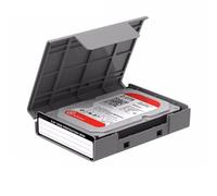YIGZYCN Boîte de rangement pour disque dur de 8,9 cm pour disque dur de 8,9 cm, absorption des chocs, couleur légère