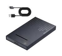 YIGZYCN Boîtier ABS pour disque dur SATA 2,5" offrant une sécurité antichoc et une compatibilité d'installation rapide - Adaptateurs USB Satas de refroidissement efficace