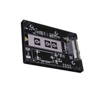 YIGZYCN Boîtier adaptateur NVMe vers U.2 en aluminium, carte convertisseur PCIe avec module d'alimentation cohérent pour projets de mise à niveau SSD
