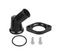 YIGZYCN Boîtier de sortie d'eau en aluminium pour moteurs 327 - Rotation à 45° - Angle de rotation à 45° - Améliore la dissipation de la chaleur et la flexibilité d'installation - Dissipation de la