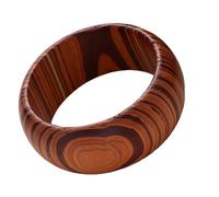 YIGZYCN Bracelet en bois sculpté complexe léger et confortable - Style de bijoux de poignet réglable - Cadeau unisexe - Accessoire élégant en bois, taille unique, Comme décrit