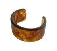 YIGZYCN Bracelets en résine pour femme - Bracelets larges et irréguliers tendance en résine - Cadeau pour femmes et filles