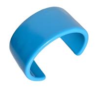 YIGZYCN Bracelets ouverts tendance en résine acrylique colorée pour femme - Géométrie large - Bijoux spéciaux