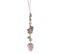 YIGZYCN Breloque de sac unique, pendentif en forme de fraise, pour téléphone portable, pour le shopping et les rendez-vous galants