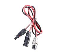 YIGZYCN Câble d'alimentation aviation multi-contact 4 vers GX20 2 broches 150 W 10 A pour stockage d'énergie extérieure et panneau solaire 100 cm