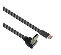 YIGZYCN Câble d'alimentation USB vers USB C 10 cm-1 m 480 Mbps Câble de transfert de données 10 W Charge rapide pour tablettes Noir Câble C